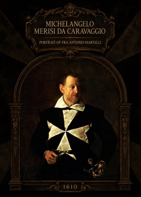 Michelangelo Merisi da Caravaggio Portrait of Fra Antonio Martelli No4 - Poster
