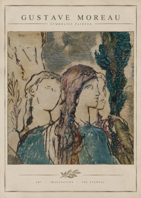 Gustave Moreau Untitled II No2 - Poster
