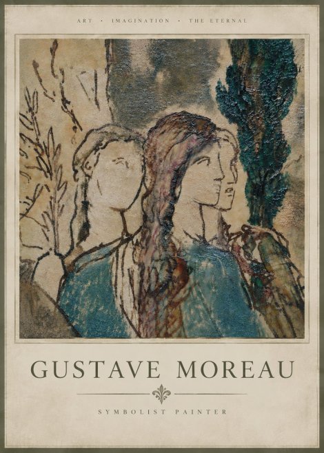 Gustave Moreau Untitled II No5 - Poster