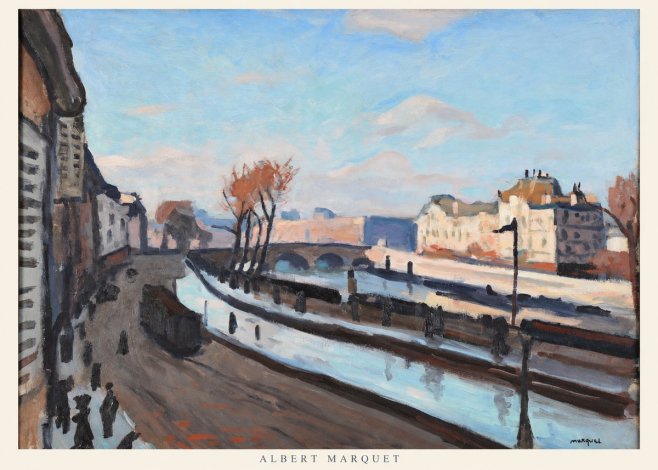 Albert Marquet Le Pont-neuf No6 - Poster