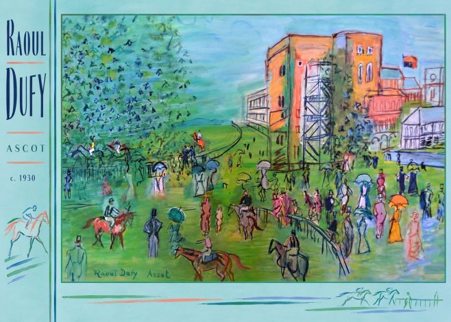 Raoul Dufy Ascot C. 1930 II No2 - Poster