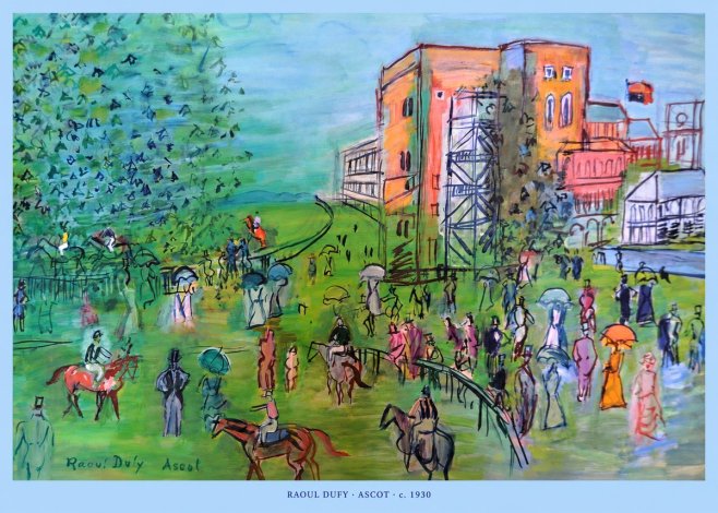 Raoul Dufy Ascot C. 1930 II No5 - Poster