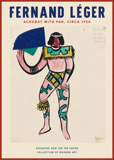 Fernand Léger Rechael Varea Duchene Breme No2 - Poster