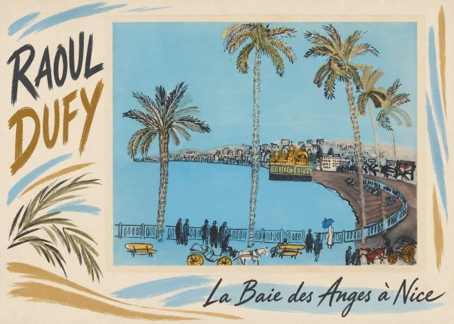 Raoul Dufy La Baie Des Anges À Nice No2 - Poster