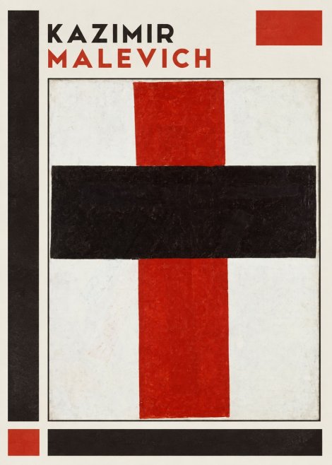 Kazimir Malevich Suprematist Composition I No1 - Poster