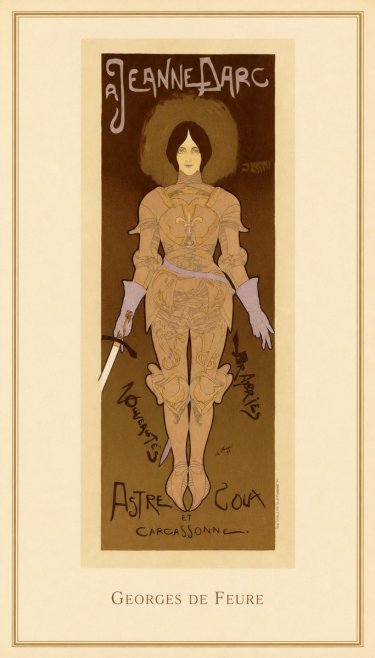 Georges de Feure Jeanne D'arc No4 - Poster
