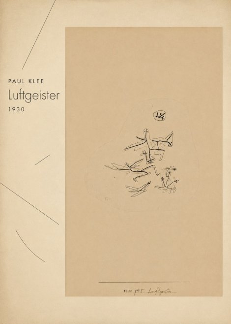 Paul Klee Luftgeister No2 - Poster