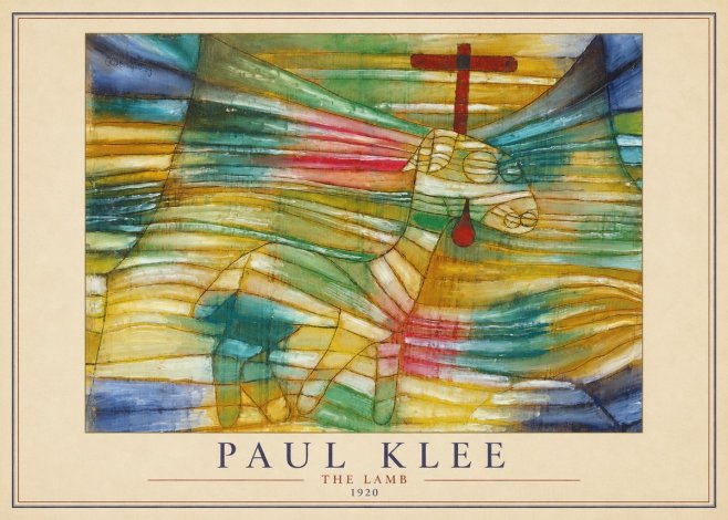Paul Klee The Lamb No1 - Poster
