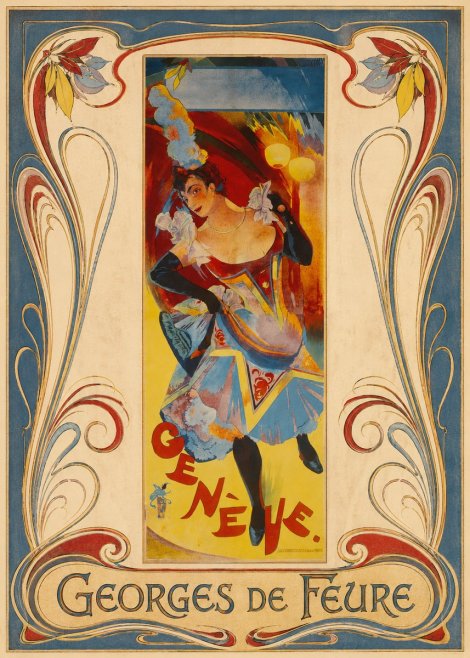 Georges de Feure Genève No1 - Poster