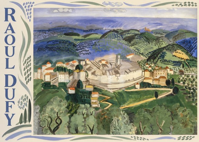 Raoul Dufy Vue De Vence No2 - Poster