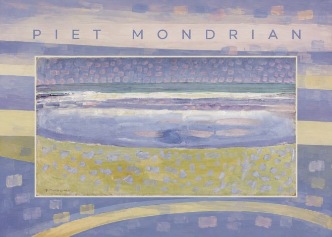 Piet Mondrian The Sea No5 - Poster