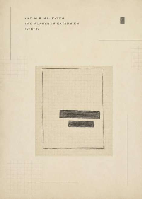 Kazimir Malevich Two Planes in Extension No3 - Poster
