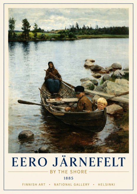 Eero Järnefelt By the Shore No4 - Poster