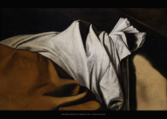 Michelangelo Merisi da Caravaggio Drapery Study No5 - Poster