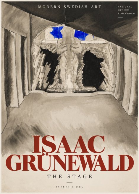 Isaac Grünewald The Stage No3 - Poster
