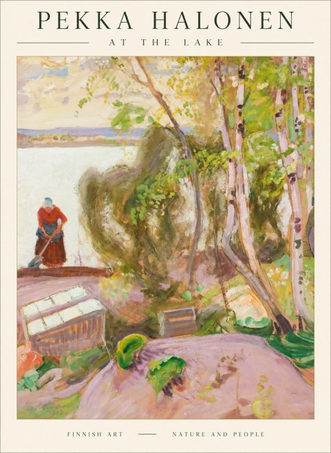 Pekka Halonen At the Lake No1 - Poster