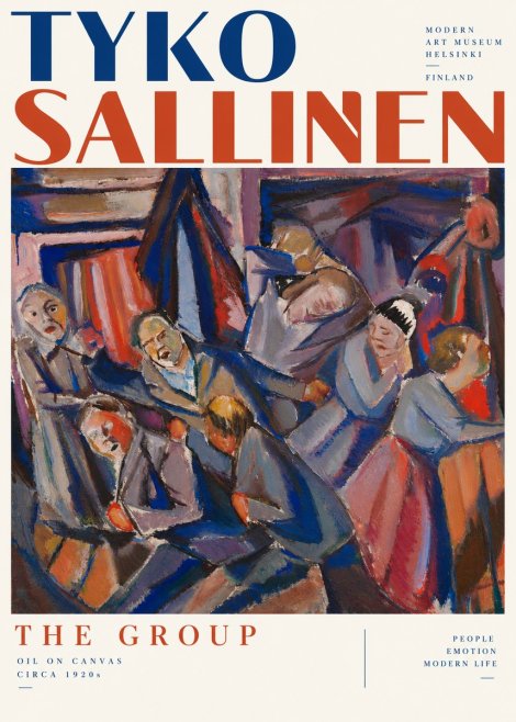 Tyko Sallinen The Group No6 - Poster