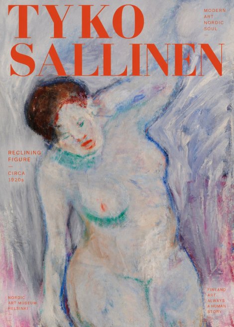 Tyko Sallinen Reclining Figure No2 - Poster