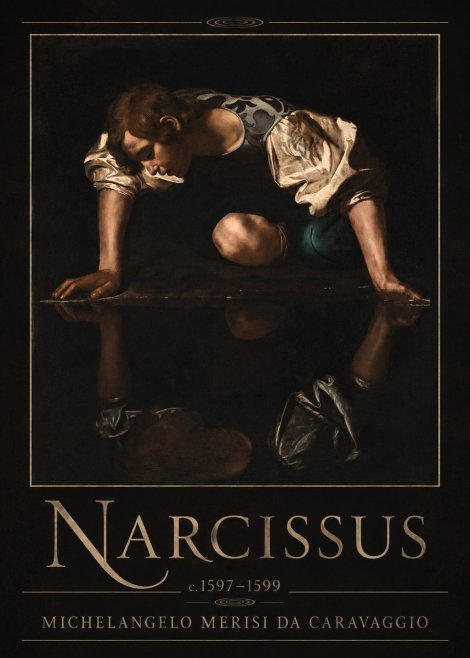 Michelangelo Merisi da Caravaggio Narcissus II No2 - Poster