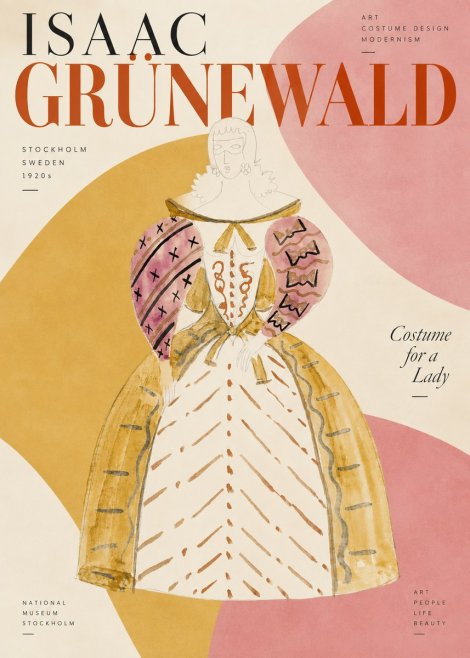 Isaac Grünewald Costume Design XII No4 - Poster