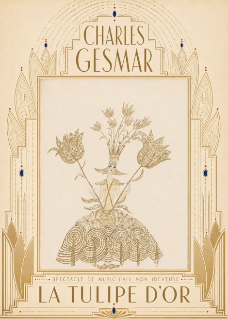 Charles Gesmar La Tulipe D'or No5 - Poster