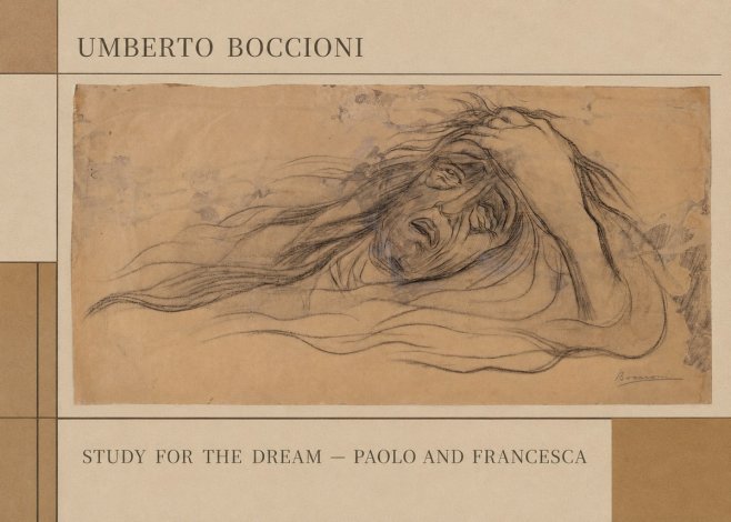 Umberto Boccioni Study for the Dream — Paolo and Francesca No3 - Poster
