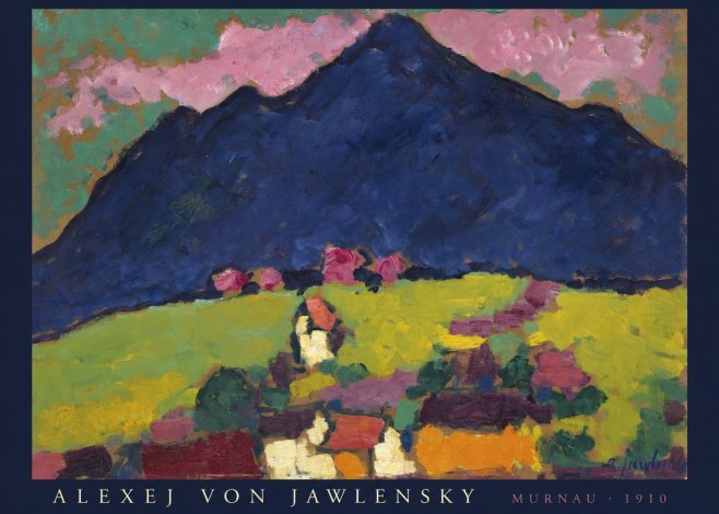 Alexej von Jawlensky Murnau No6 - Poster