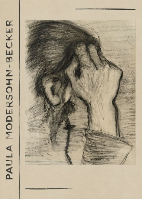 Paula Modersohn-Becker Head of a Girl with Rosary No2 - Poster
