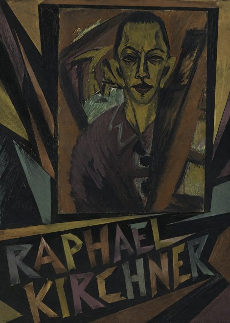 Raphael Kirchner Self-portrait No4 - Poster