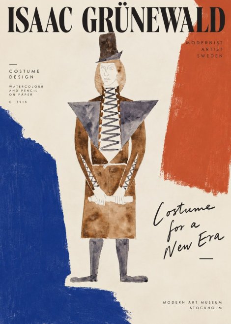 Isaac Grünewald Costume Design XIII No5 - Poster