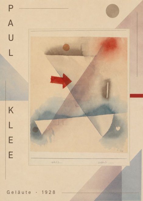 Paul Klee Geläute No2 - Poster
