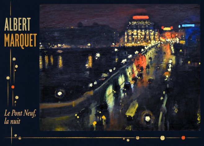 Albert Marquet Le Pont Neuf, La Nuit No3 - Poster