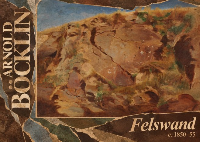 Arnold Böcklin Felswand No5 - Poster