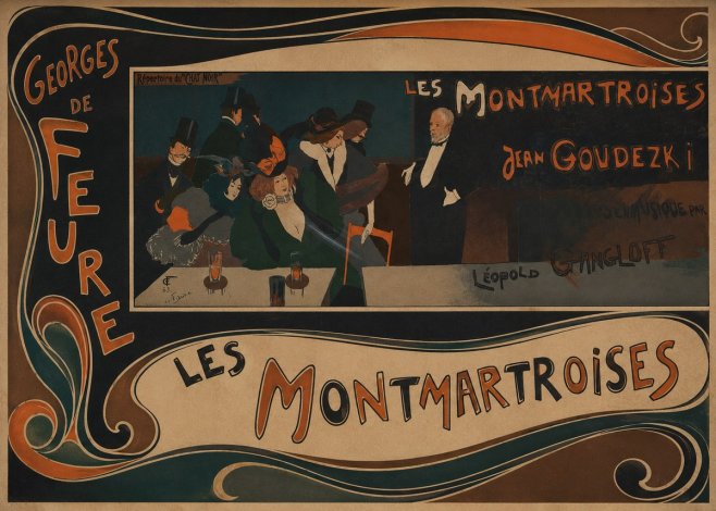 Georges de Feure Les Montmartroises No2 - Poster