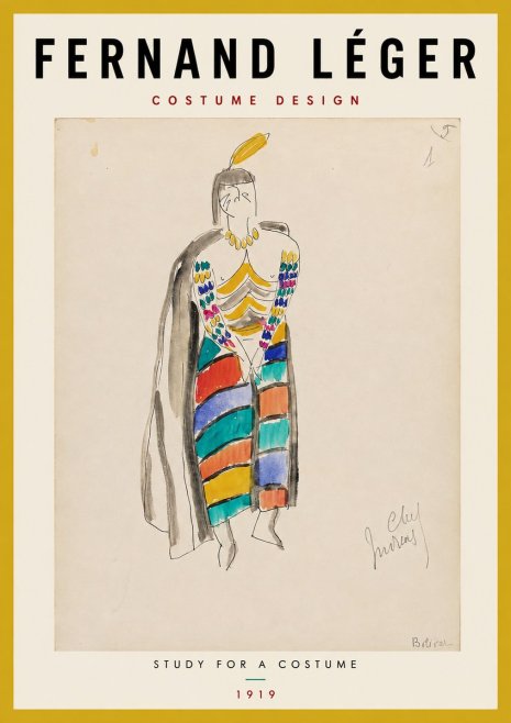 Fernand Léger Chef Moreau No2 - Poster