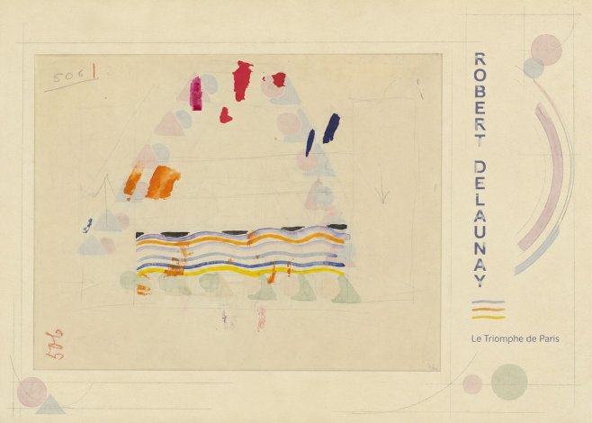 Robert Delaunay Le Triomphe De Paris V No2 - Poster