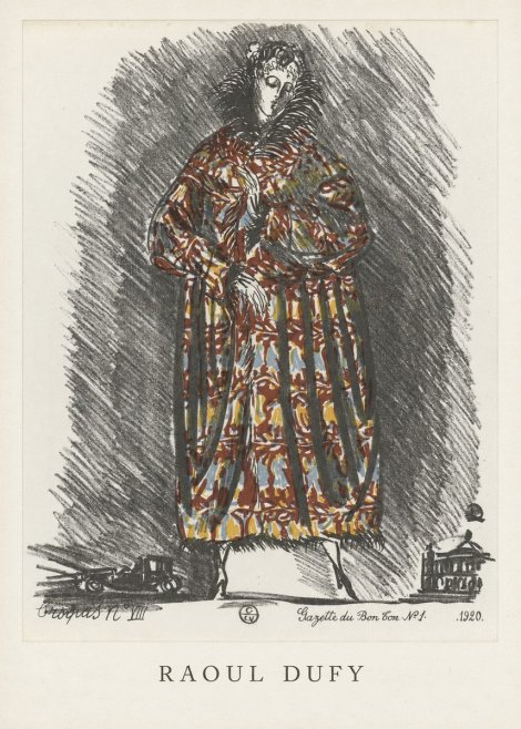 Raoul Dufy Croquis N. Viii No6 - Poster