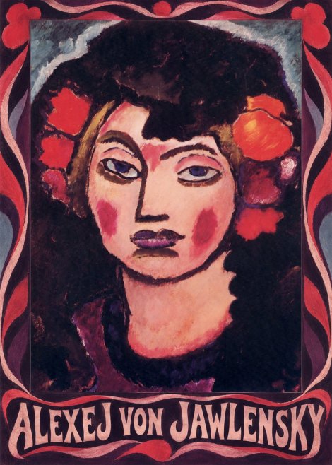 Alexej von Jawlensky Portrait of a Woman No6 - Poster