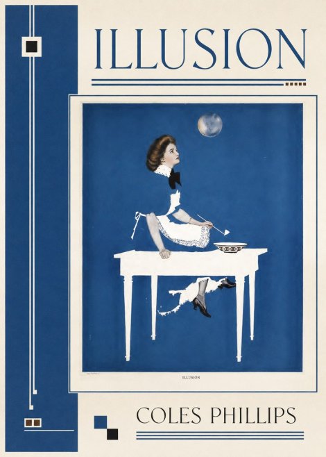 Coles Phillips Illusion No2 - Poster