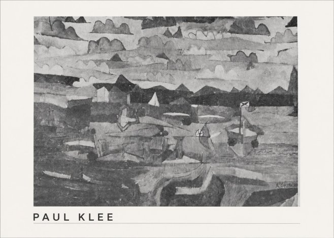 Paul Klee Coastal Landscape No1 - Poster