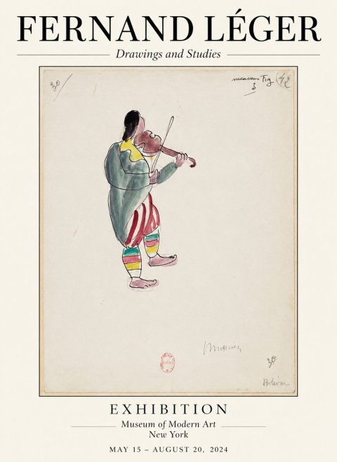 Fernand Léger Musicien No1 - Poster