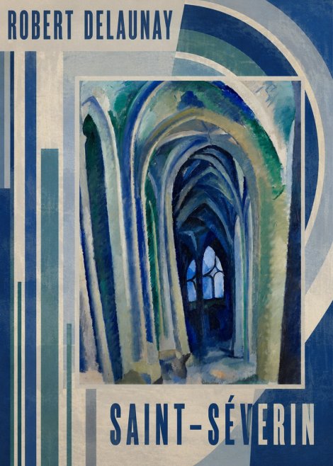Robert Delaunay Saint-séverin No2 - Poster