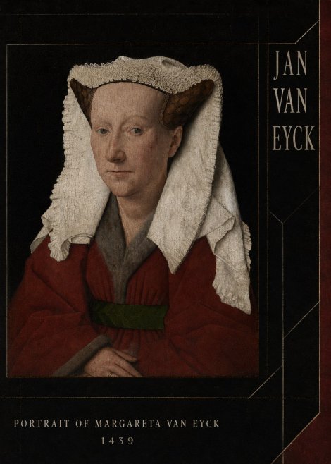 Jan van Eyck Portrait of Margareta Van Eyck No3 - Poster