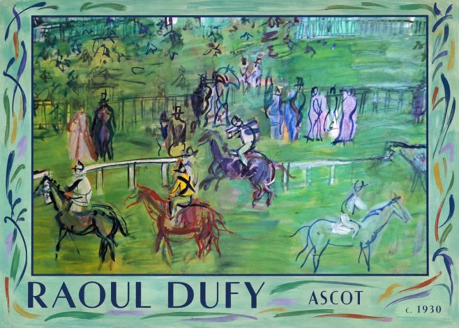 Raoul Dufy Ascot No1 - Poster
