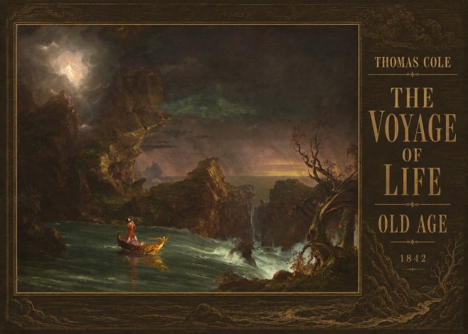 Thomas Cole The Voyage of Life: Old Age V No3 - Poster