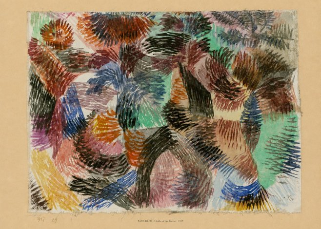 Paul Klee Libido of the Forest No6 - Poster