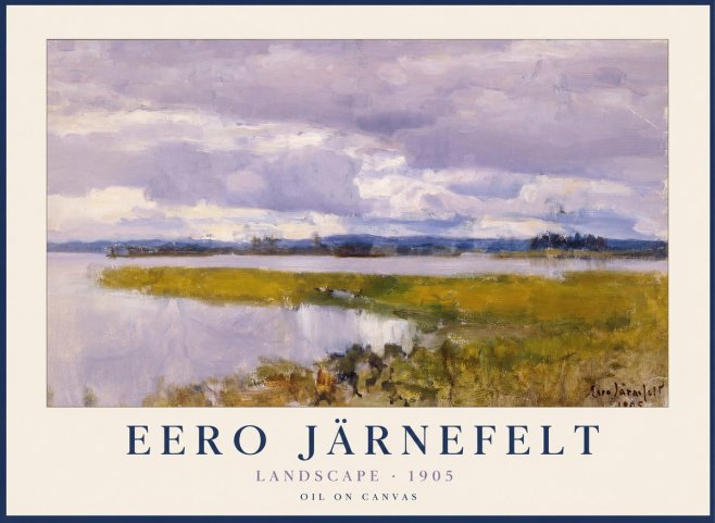 Eero Järnefelt Landscape No1 - Poster