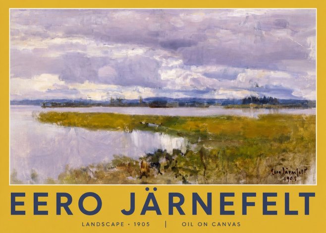 Eero Järnefelt Landscape No3 - Poster