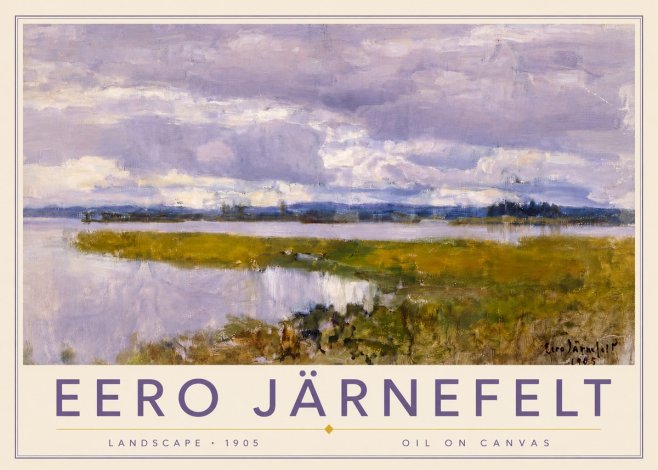 Eero Järnefelt Landscape No5 - Poster