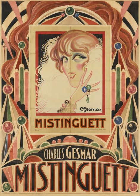 Charles Gesmar Mistinguett No5 - Poster